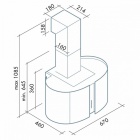  FALMEC Mirabilla 67 Groove (800) ECP