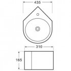 Раковина Melana E608