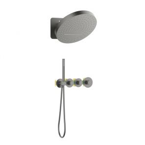 Душевая система скрытого монтажа Timo Saona SX-2329/18SM черное золото