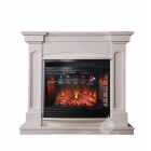 Камин для дома и дачи InterFlame Madeya угловая с очагом Panoramic 25