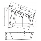    Riho Doppio 180 L