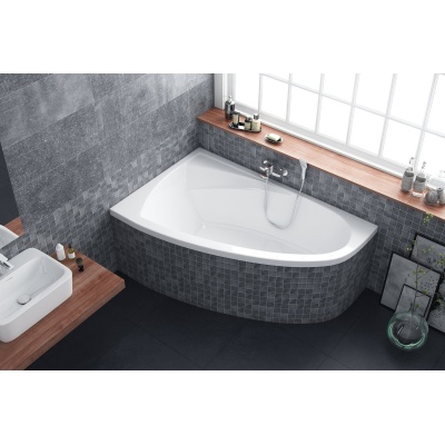 Асимметричная акриловая ванна EXCELLENT Aquaria Comfort 160x100 см (левая) - купить по специальной цене в интернет-магазине "Уют в доме"