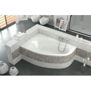 Асимметричная акриловая ванна EXCELLENT Kameleon 170x110 см (левая)