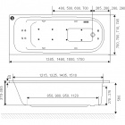 ������������� ��������� ����� EXCELLENT Stellar 170x75
