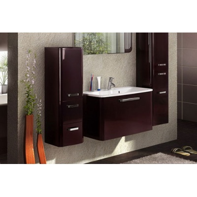 Тумба с раковиной Акватон Валенсия 75 (гранат) - купить по специальной цене в интернет-магазине "Уют в доме"