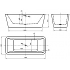 Прямоугольная ванна премиум-класса Knief & Co Mood