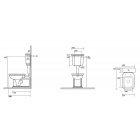 Бачок Kerasan Waldorf 4182