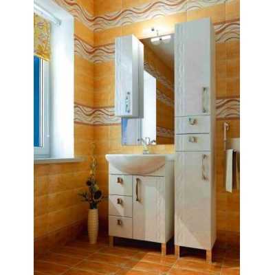 Пенал Triton Кристи 30 с двумя ящиками и бельевой корзиной - купить по специальной цене в интернет-магазине "Уют в доме"