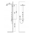 Душевая гидромассажная панель WeltWasser WW DP 20151