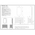 Зеркало Tessoro RIVOLI 125/180