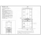 Тумба с раковиной Tessoro MEDICI 110