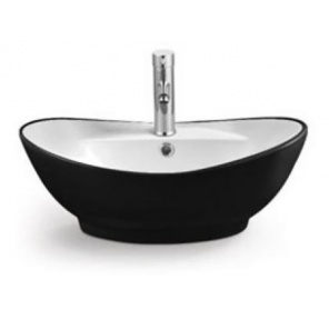 Овальная раковина Laguraty 3218 black