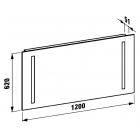 Зеркало Laufen Palace New 4472629961441