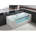 Гидромассажная ванна с прозрачным экраном Frank F102
