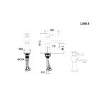 ��������� ��� �������� Bennberg 110818 CHROME