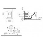 Унитаз с сиденьем Vitra Nuova 5030B003-6081