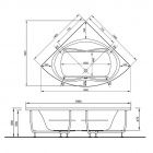 Vitra Comfort 140x140 Aqua Soft