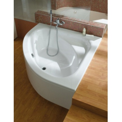 Угловая акриловая ванна Vitra Neon 140x140 Aqua Soft Easy Chrome - купить по специальной цене в интернет-магазине "Уют в доме"