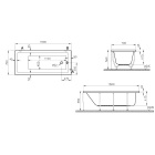    Vitra Neon 160x70 A.S.Easy Chrome  