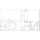 Унитаз напольный (полный комплект) BelBagno Tanto