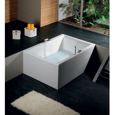 Прямоугольная акриловая ванна Alpen Dupla 180x120 - купить по специальной цене в интернет-магазине "Уют в доме"