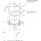 Раковина Kerasan Flo 3141bi*1