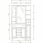      Eban Eleonora Modular 107104, noce