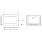     Avel AVS190F, White Frame (DVB-T2)