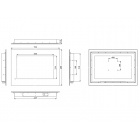     Avel AVS190F, White Frame (DVB-T2)