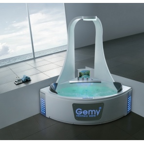Угловая акриловая ванна Gemy G9069 K