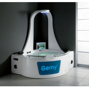 Угловая акриловая ванна Gemy G9070 K