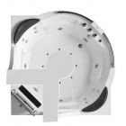 Угловая ванна с верхним душем Gemy G9070 K