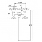 Смеситель для ванны Lemark LM2151C