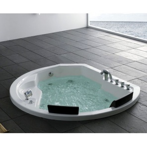 Круглая акриловая ванна Gemy G9053 K