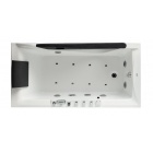 Прямоугольная ванна с прозрачным окном Gemy G9055 K