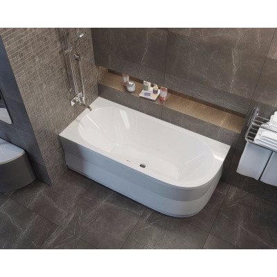 Прямоугольная акриловая ванна Alpen Astra 165x80 L - купить по специальной цене в интернет-магазине "Уют в доме"