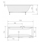    Alpen Cleo 170x75 