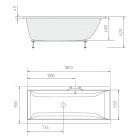    Alpen Cleo 180x80 