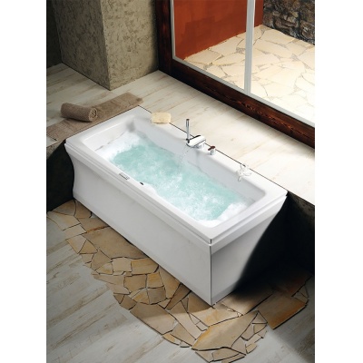 Прямоугольная акриловая ванна Alpen KVADRA 180x80 - купить по специальной цене в интернет-магазине "Уют в доме"