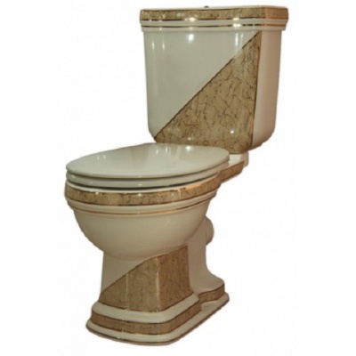 Унитаз напольный Creavit Klasik KL311-3E карамель/беж - купить по специальной цене в интернет-магазине "Уют в доме"