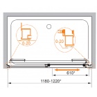   Cezares LUX-SOFT-BF-1-120-C-Cr-IV