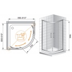   Cezares PORTA-R-2-90-C-Cr