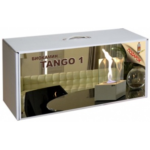 Настольный биокамин Kratki TANGO 1 белый