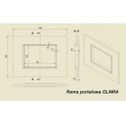 Портал из МДФ Kratki ZEBRANO темный для топок Oliwia, Wiktor