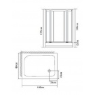 Душевой уголок Nautico SWB-8022