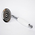 Смеситель на борт ванны Magliezza Grosso Bianco 50119-3-cr хром