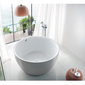 Круглая акриловая ванна BelBagno Bb46