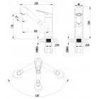 Смеситель для кухни Lemark LM4149C
