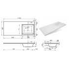 Раковина Эстет Даллас 110
