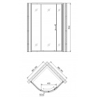 Душевой уголок Gemy Victoria S30071A